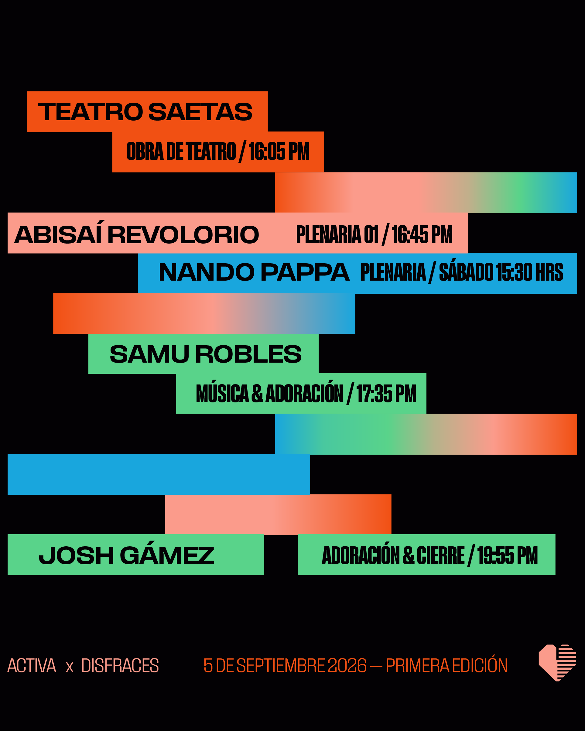 EVENTO DISFRACES | CONFERENCIAS